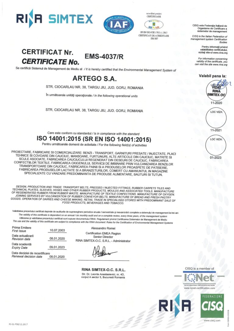 ARTEGO 900114001OHSAS CERTIFICATES RENAR page 002